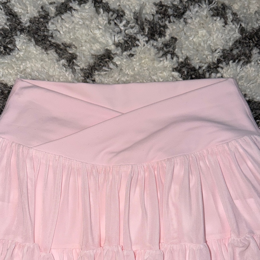 NWT Blogilates Popflex Light Pink Ballerina Mini Skort - Small - Picture 2 of 6